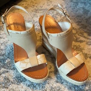 Coach wedges